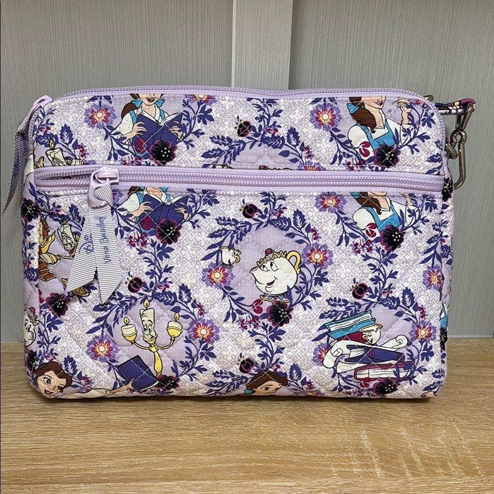Vera Bradley x Disney, Belle Floral Crossbody Purse